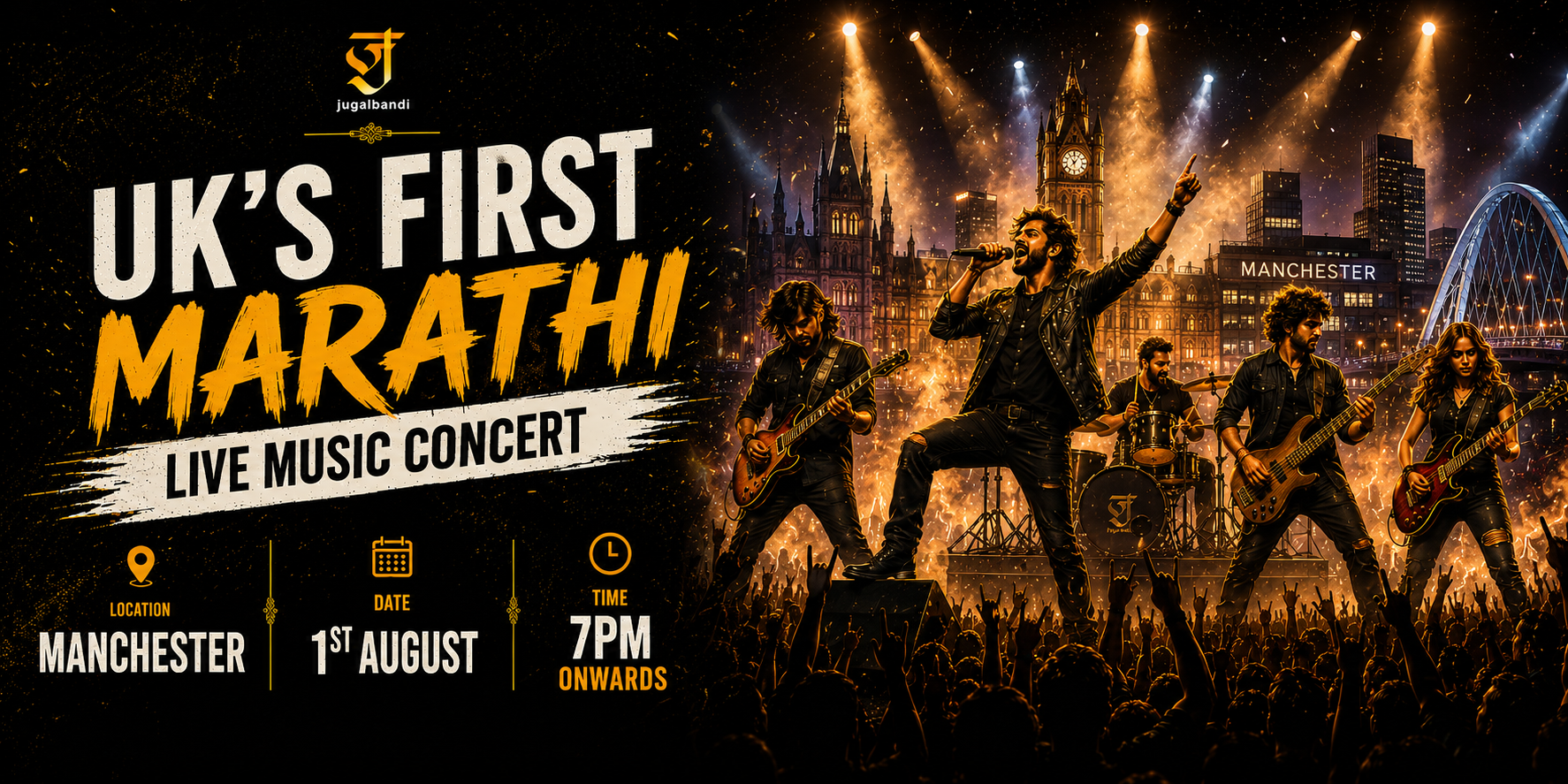 Marathi live music Concert - 1st August Manchester