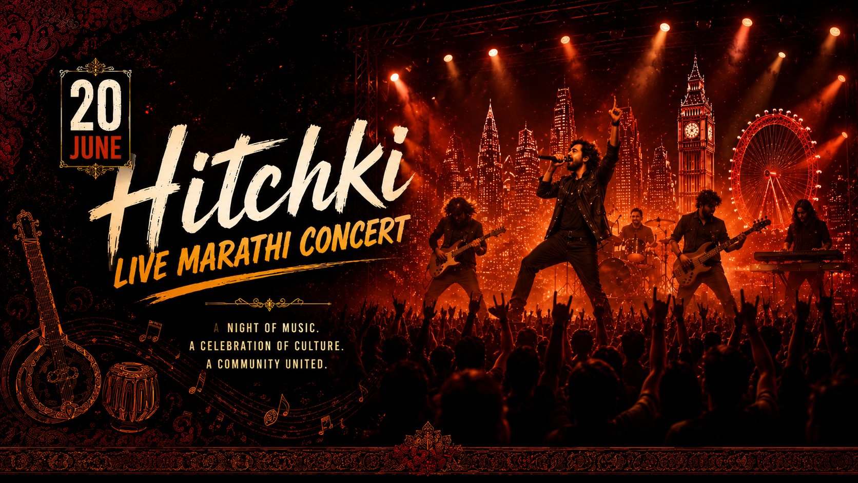 Marathi Live music concert - 20th June