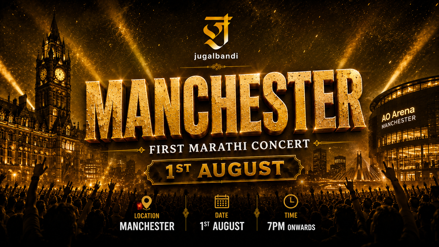 Marathi live music Concert - 1st August Manchester
